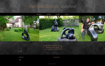 Site internet Sculpteur Jean-Louis Boucon