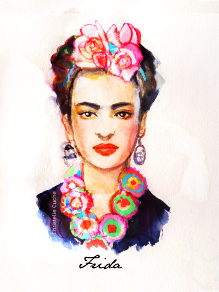 Illustration Frida Kahlo