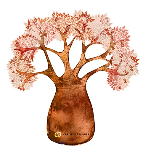 Arbre baobab-Dessins Christelle cuche