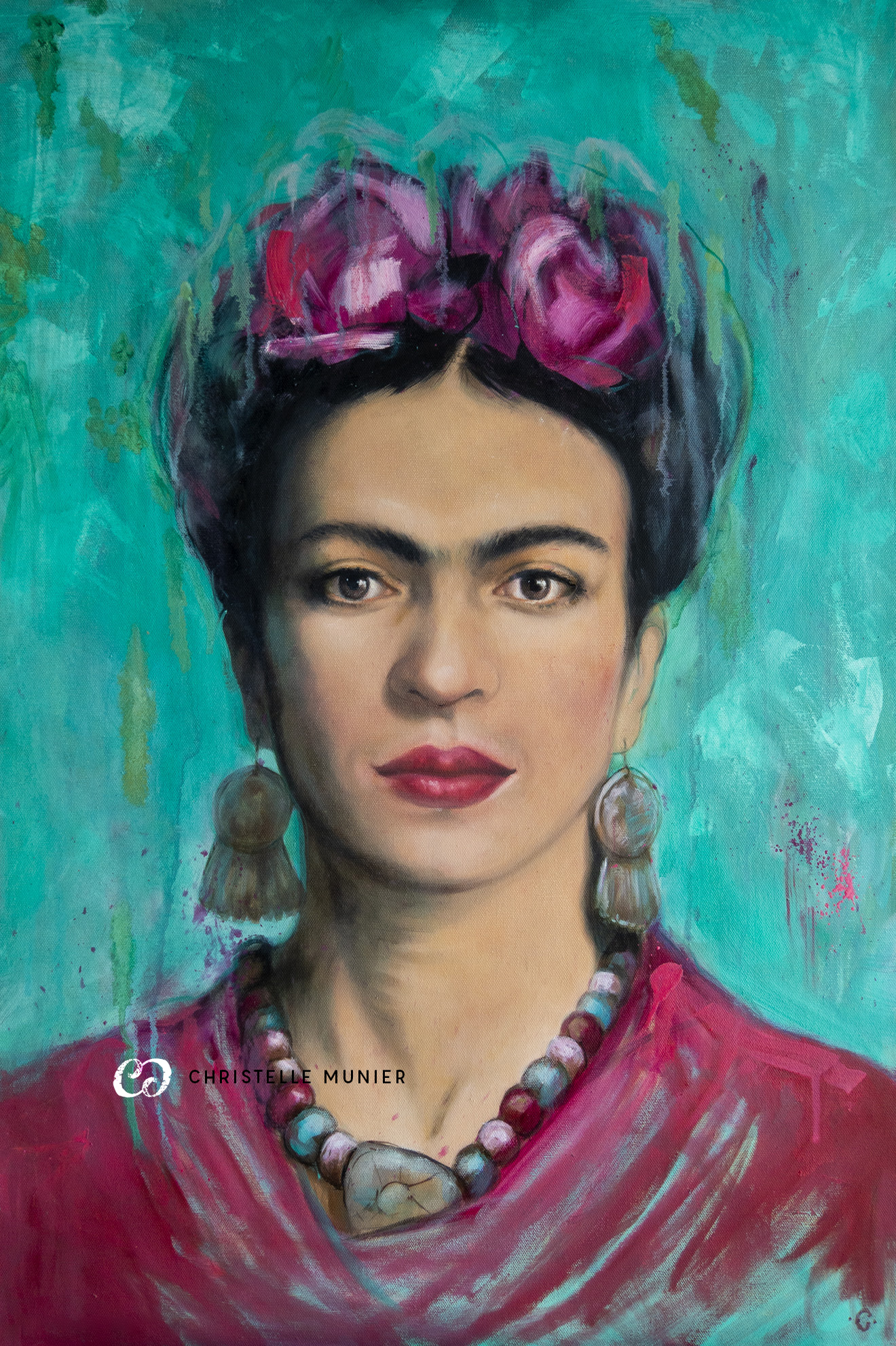 Frida-Kahlo-portrait-peinture-a-vendre